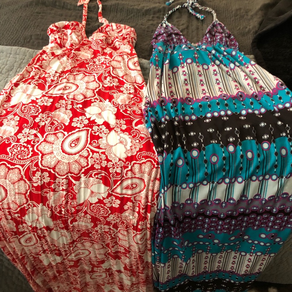 Two maxi dresses from Thailand!